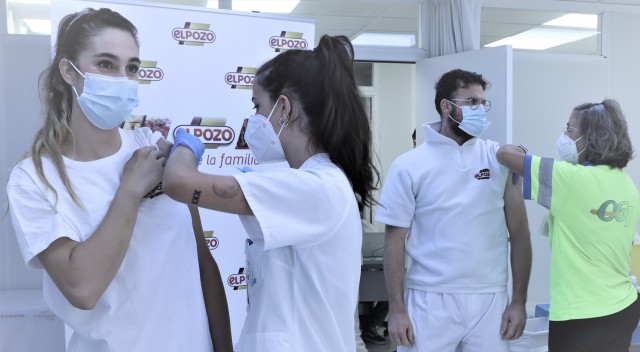 ElPozo facilita la vacunación 
anticovid a toda su plantilla
