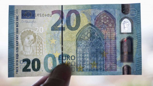 El nuevo billete de 20 euros entra en circulación este miércoles