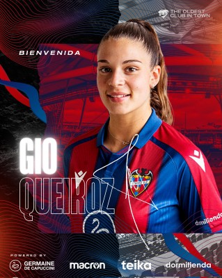 La internacional brasileña Gio Queiroz llega cedida al Levante por el Barça
