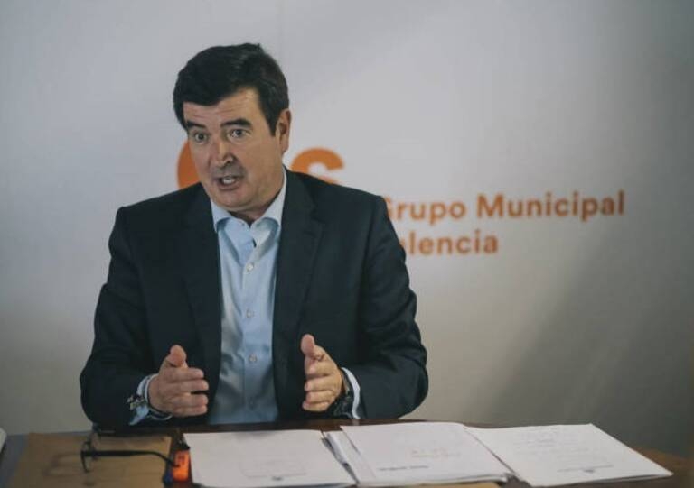 El portavoz de Cs en el Ayuntamiento de València, Fernando Giner. Foto: CIUDADANOS - 