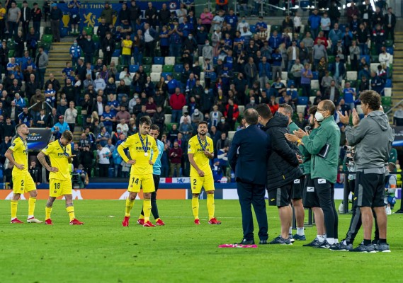 El Rey al Villarreal: 