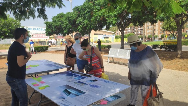 Burriana atrae cerca de 600 participantes en las encuestas para el diseño del Parc de l'Arenal 