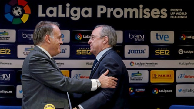 Tebas carga contra Florentino Pérez: 
