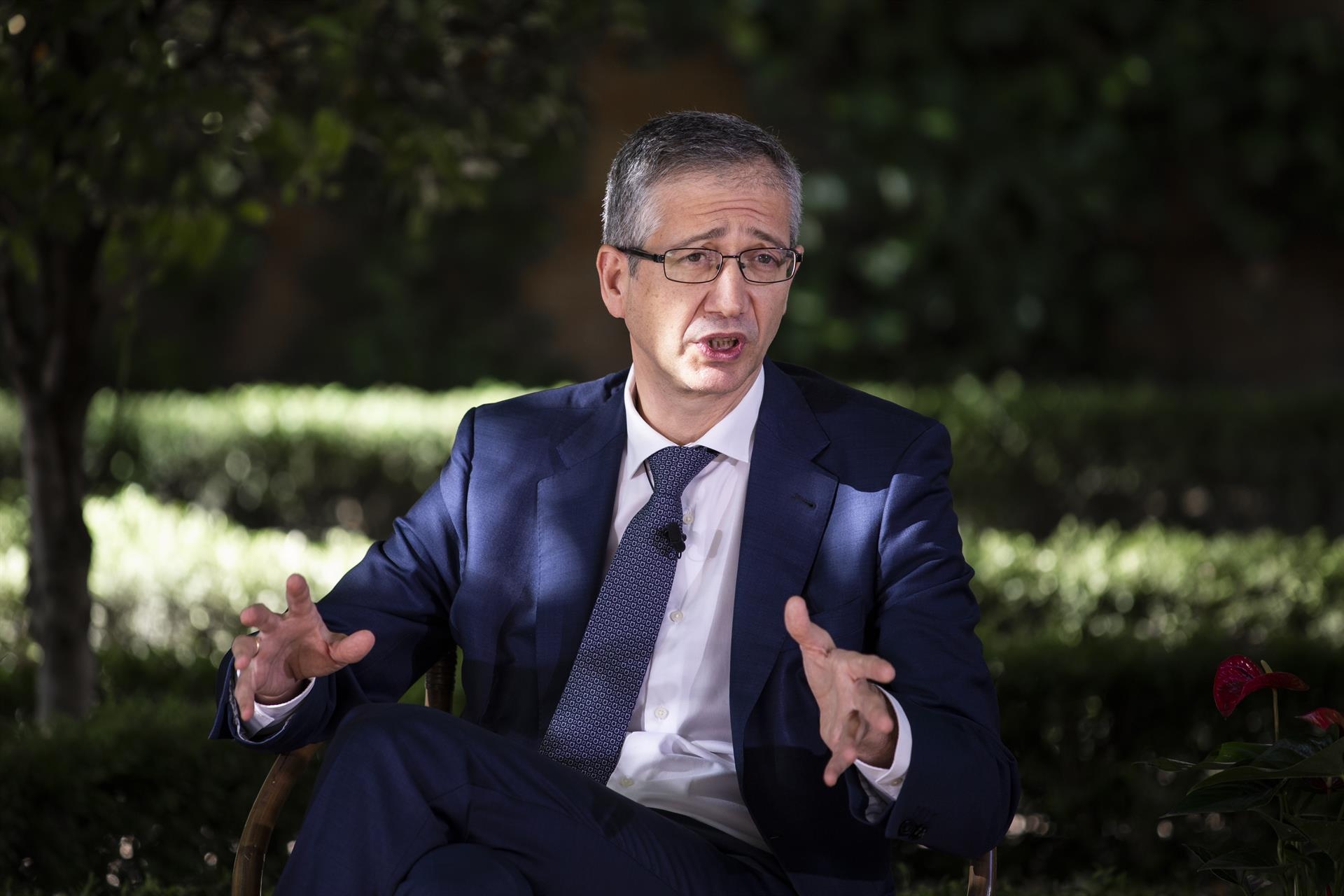 El gobernador del Banco de España, Pablo Hernández de Cos. Foto: ALEJANDRO MARTÍNEZ VÉLEZ/EP - 