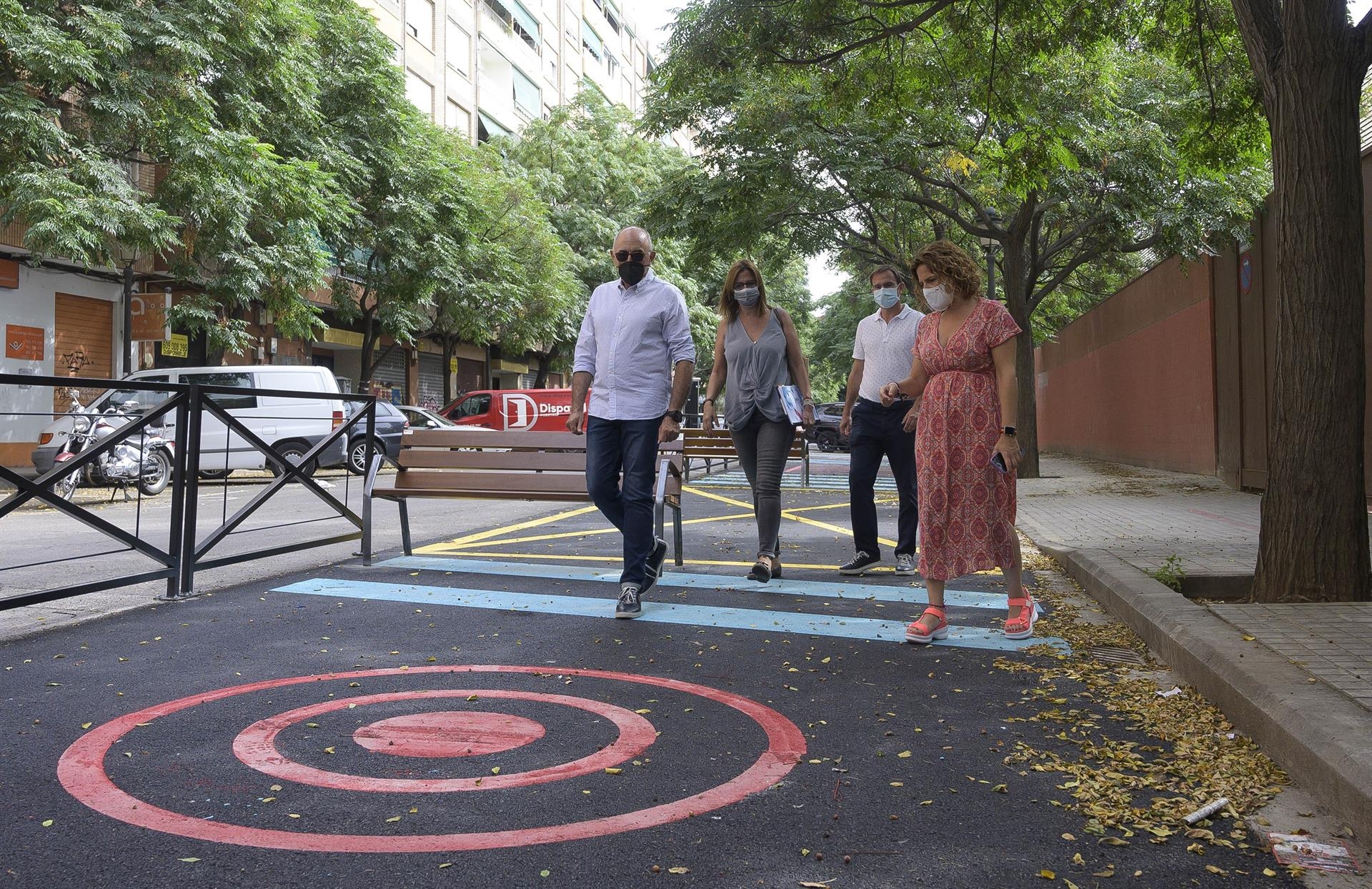 València invierte un millón de euros en la primera fase del proyecto de entornos escolares seguros