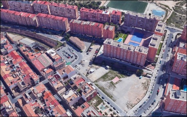 Alicante licita los dos aparcamientos disuasorios en San Gabriel-El Palmeral con 261 nuevas plazas 