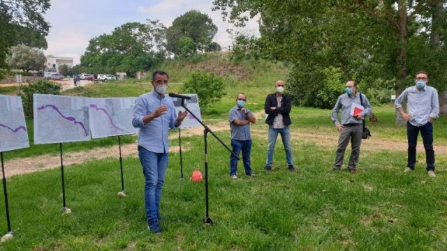 Riba-roja inicia el proyecto que creará un parque botánico en la ribera del Turia
