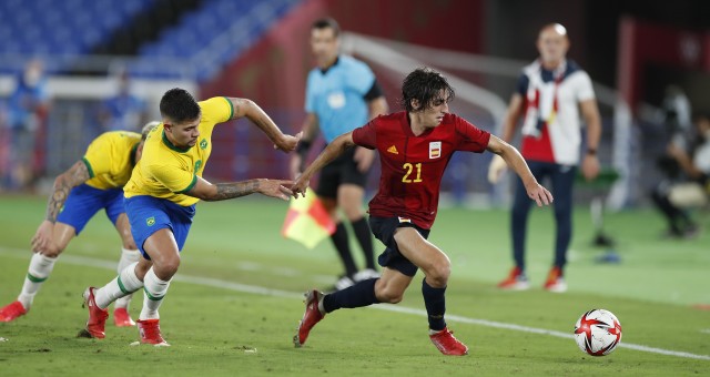 Brasil derrota a España en la prórroga y se escapa el oro olímpico en fútbol