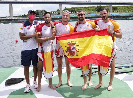 Plata para el K4 500 español