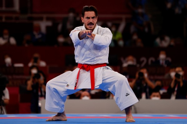 Damián Quintero, plata en la modalidad de kata y decimotercera medalla para España
