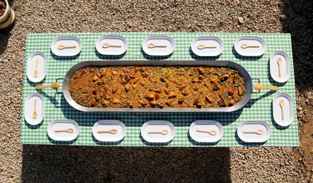 La paella rectangular ya es una realidad