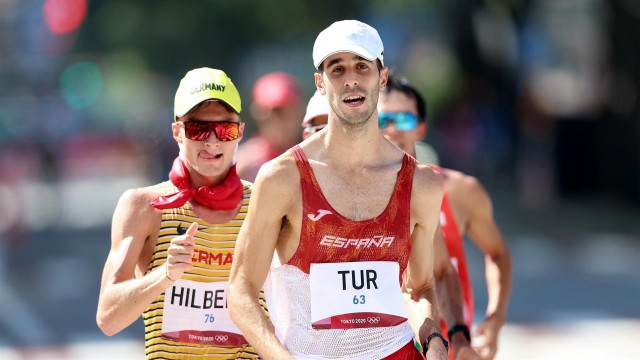 Marc Tur pierde el bronce en los últimos metros de los 50 km
