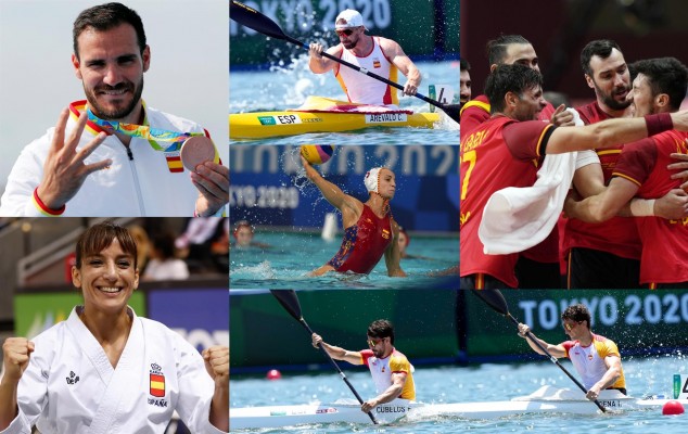 Craviotto, el piragüismo y Sandra Sánchez buscan las medallas; y waterpolo y balonmano, las finales
