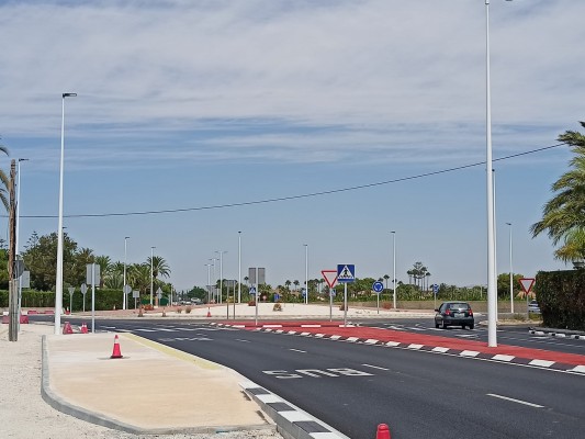 El desdoble de la carretera Elche-Santa Pola tendrá adjudicado el próximo tramo este año: quedan 7 kilómetros