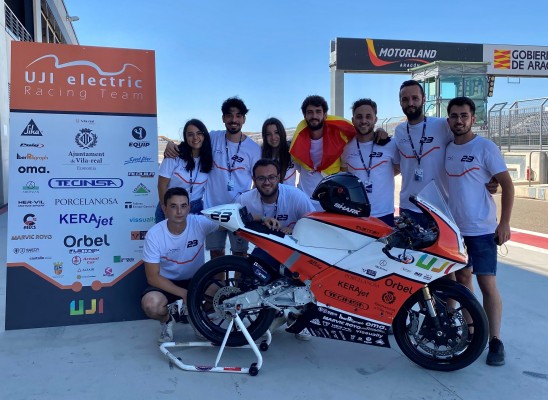 El equipo de la UJI participa en el campeonato MotoStudent con un prototipo 100% eléctrico 