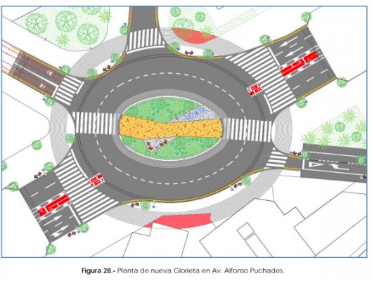 Benidorm sustituirá el cruce de la avenida Alfonso Puchades por una rotonda