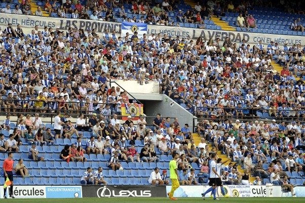 La afición blanquiazul cree en las posibilidades del equipo