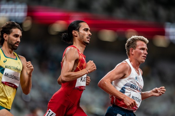 Mohamed Katir, a la final de los 5.000 m con el mejor tiempo de las semifinales