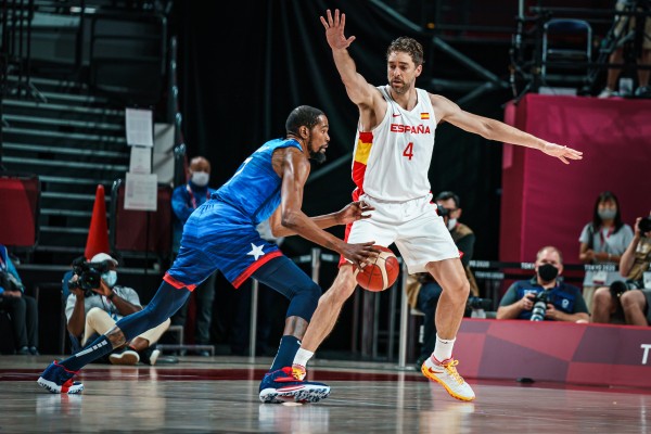 España cede ante Estados Unidos en la final anticipada y el adiós de Pau Gasol (81-95)