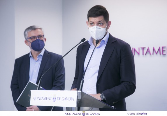 Gandia recibe 1,7 millones de euros para paliar los daños producidos por el temporal Gloria 