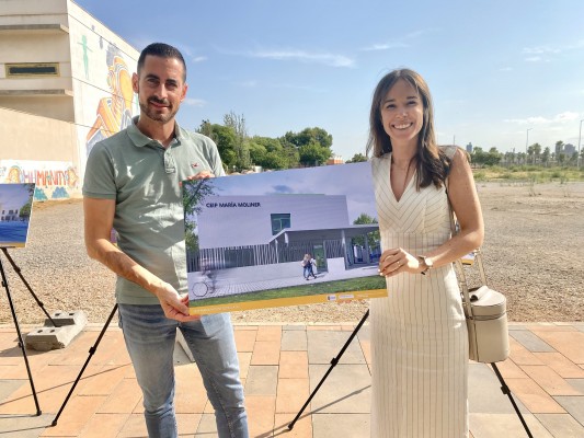 Mislata inicia las obras del colegio María Moliner con una inversión de más de 7 millones de euros