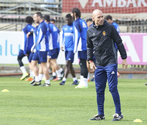 El Zaragoza, con Láinez al mando, ya prepara el partido ante el Elche