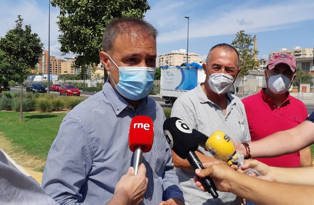 Baldoví reclama la cesión de terrenos de Adif en Alicante para habilitar accesos peatonales al Parque del Mar