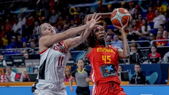 España vuelve a comerse a Canadá y evita a Estados Unidos en cuartos (66-76)