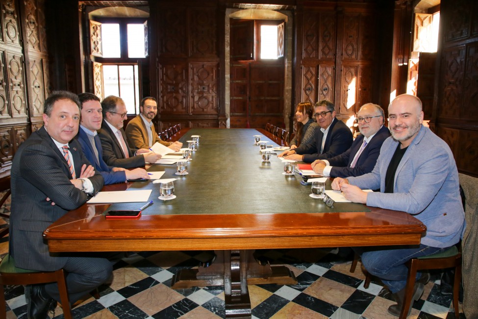 Primera de las reuniones bilaterales que tuvo lugar en Valencia en enero del pasado año. - 