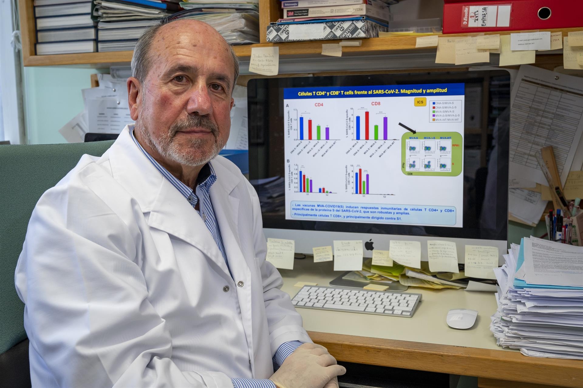 Suspendidos los ensayos en humanos de la vacuna española contra el coronavirus