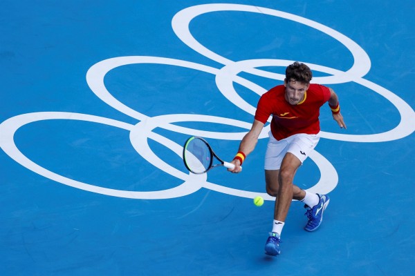Carreño lucha para tumbar a Djokovic y ganar el bronce olímpico