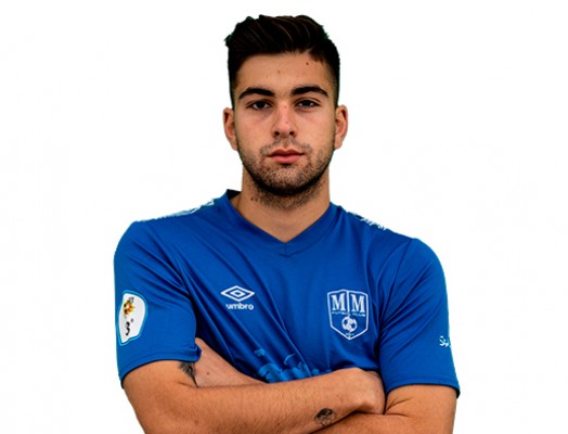 Pablo Pérez, joven medio del Mar Menor, operado de la rotura de ligamento cruzado y menisco
