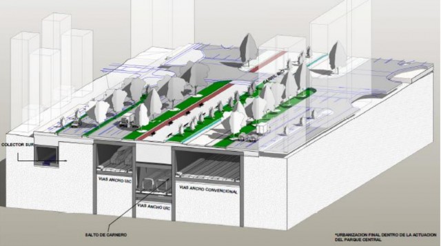 El soterramiento de las vías finalizará en 2027 tras eliminar el 'scalextric' y ampliar Joaquín Sorolla