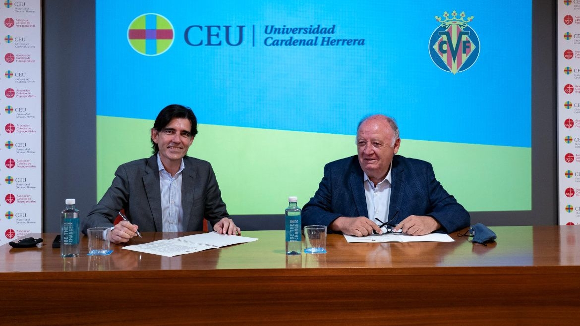 Villarreal CF y CEU Cardenal Herrera renuevan el convenio de su Aula Universitaria 'Endavant'