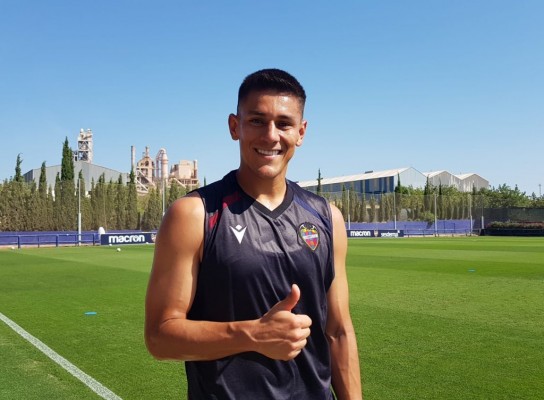 Duarte ya se entrena en la ciudad deportiva del Levante