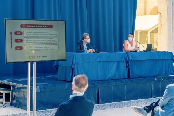 FGV presenta nuevas líneas y mete más presión a Adif para que actúe en Alicante