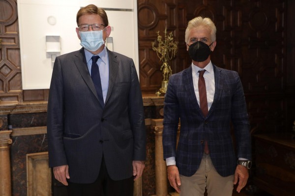 Puig y el nuevo presidente de Fedacova comparten sus puntos de vista sobre el sector agroalimentario
