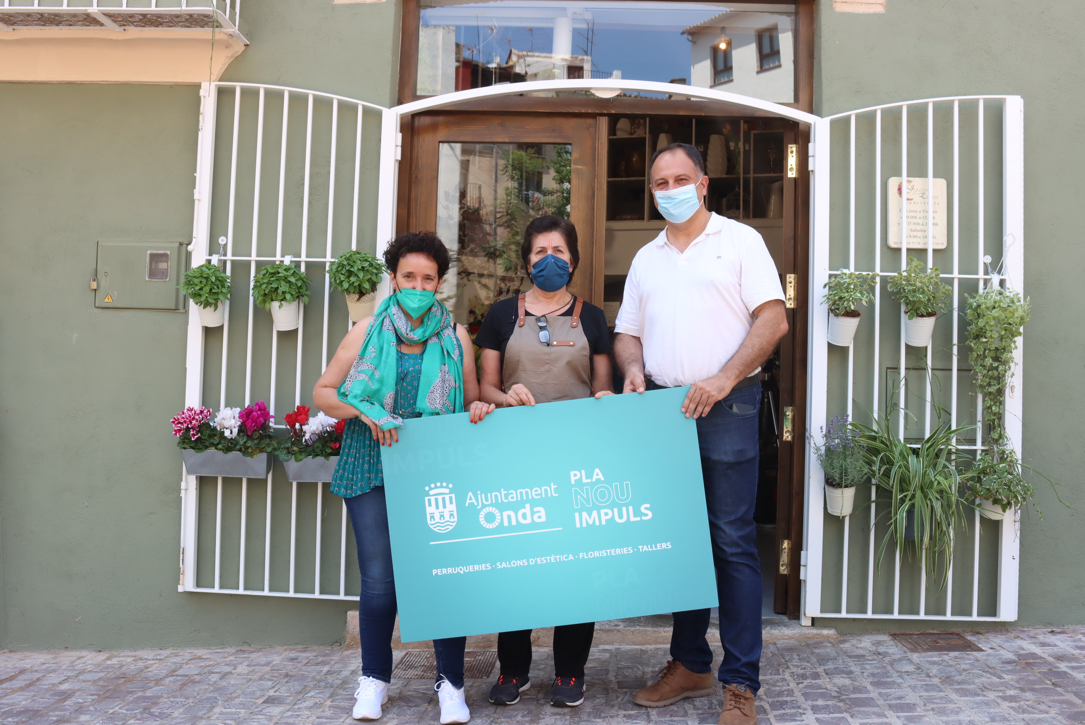 El Plan ‘Nou Impuls’ de Onda ayuda con 4.000 euros a centros de belleza, floristerías y talleres