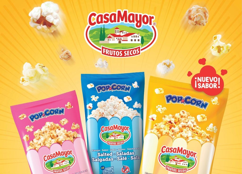 Damel Group lanza unas nuevas Palomitas para microondas sabor Mantequilla de CasaMayor 
