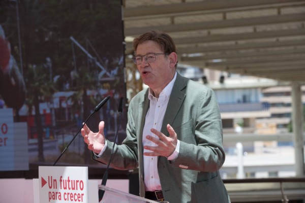 Puig anuncia que el congreso del PSPV se celebrará en Benidorm del 12 al 14 de noviembre