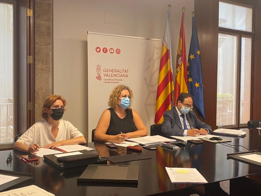 Vicent Soler en el Consejo de Política Fiscal y Financiera. - 