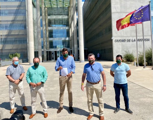 Vox Murcia presenta una denuncia por los vertidos al Mar Menor de la tubería rota en San javier