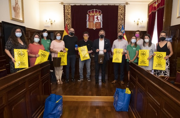 Educadoras ambientales fomentan el reciclaje entre el personal de la Diputación de Castellón