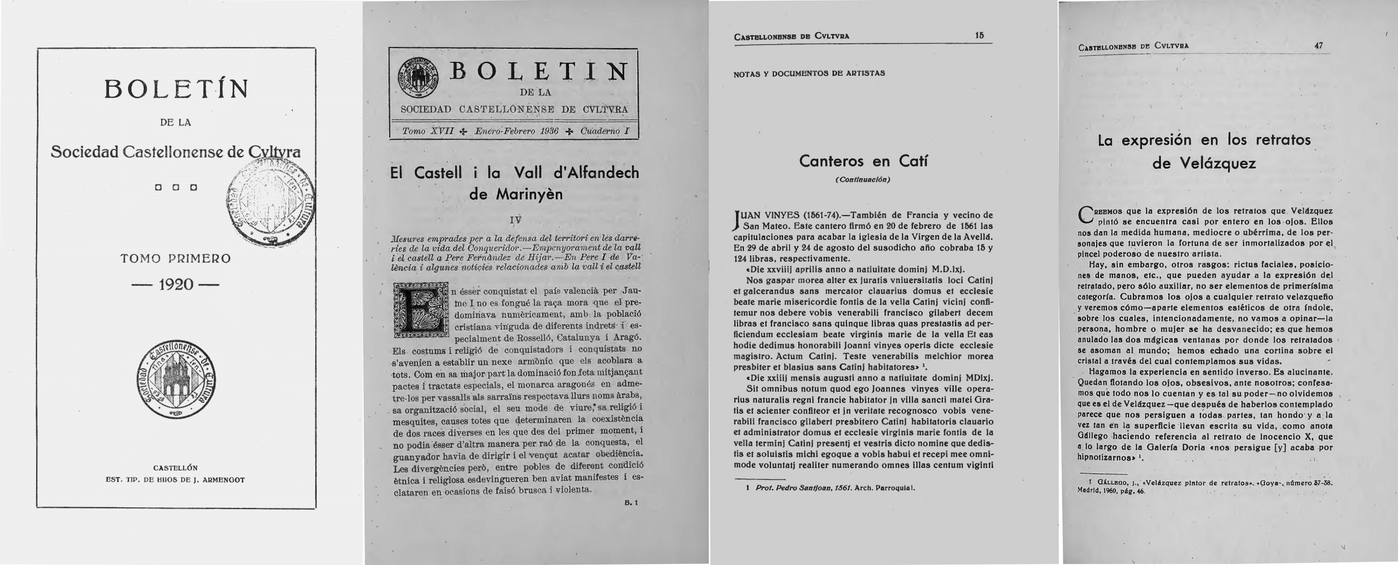 La Societat Castellonenca de Cultura completa la publicació en línia de sis dècades del seu 'Butlletí'
