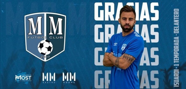 El Mar Menor FC anuncia la marcha del extremo cántabro Jaime Isuardi