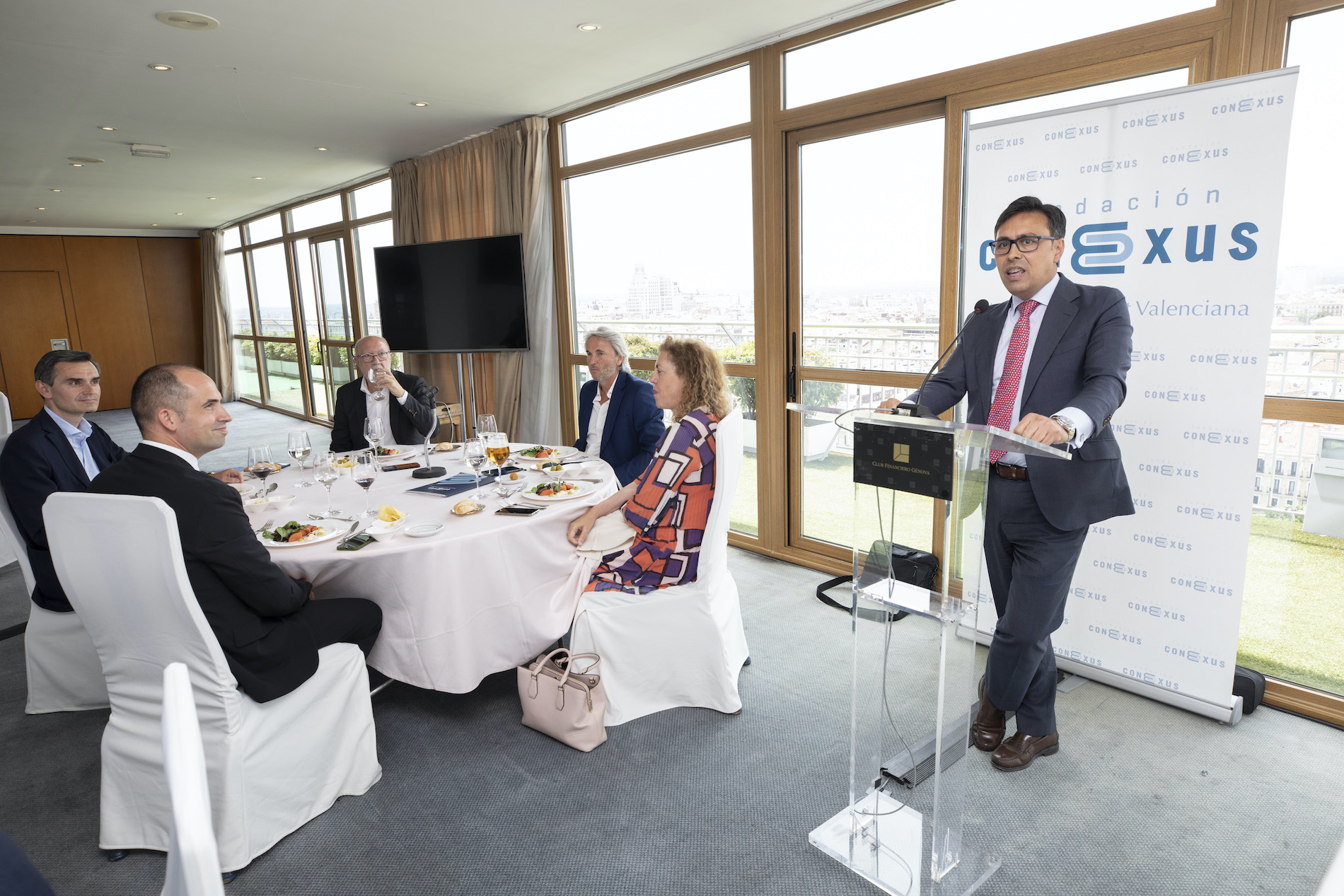 Grupo Santander, Olivares Consultores, Hidraqua, Quibim... Conexus presenta a sus nuevos patronos