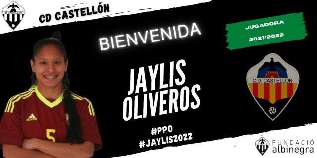 El Castellón incorpora a la internacional venezolana Jaylis Oliveros