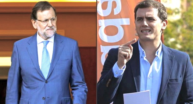 Rivera (C's) contraprograma a Rajoy en Valencia... y lo hace en la Plaza del Patriarca