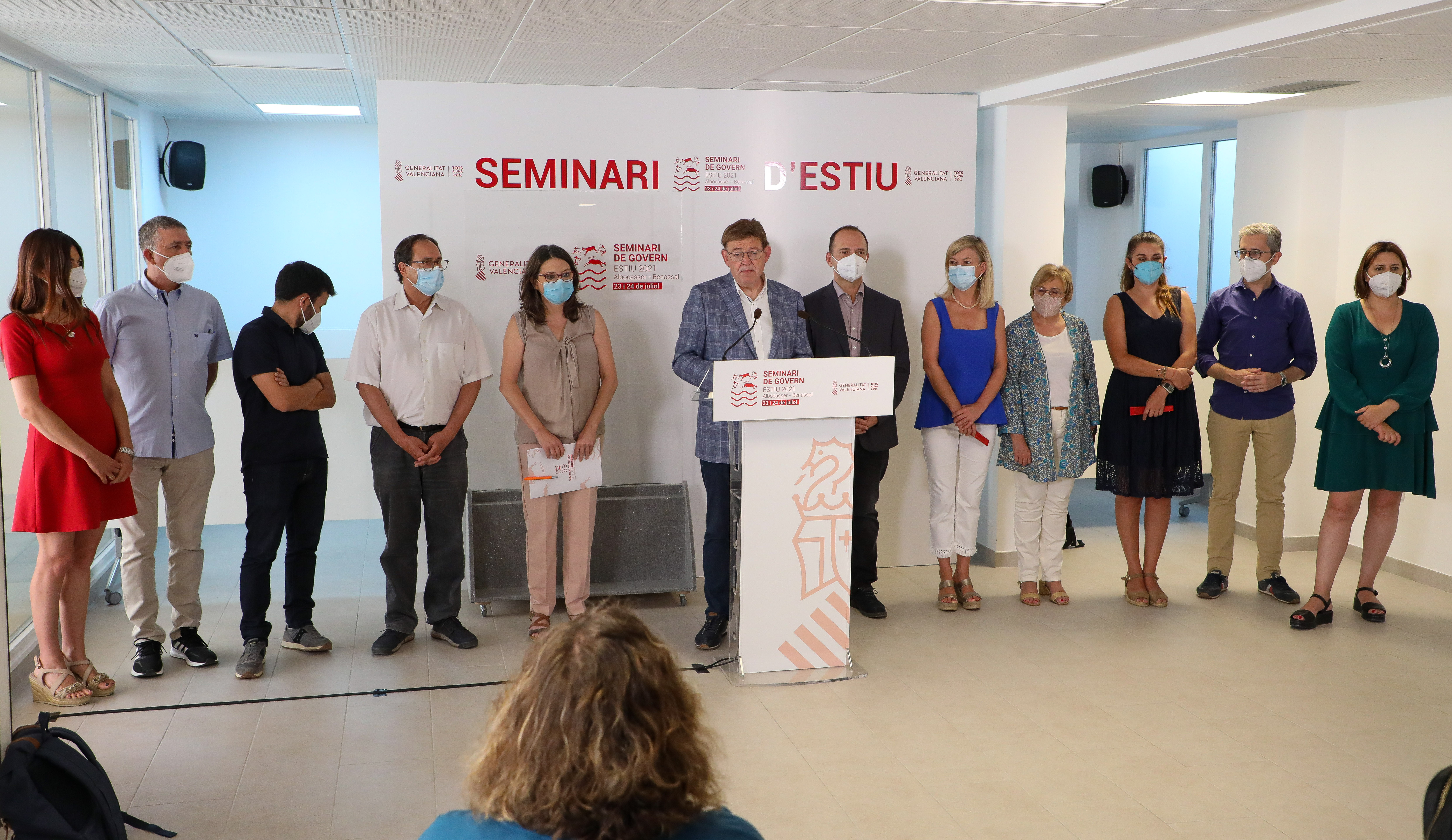 Puig anuncia que el 70% de valencianos mayores de 12 años tendrá la pauta completa el 9 d'Octubre