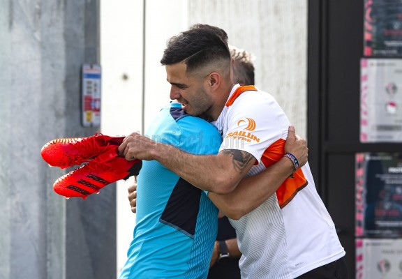 Maxi Gómez se incorpora a los entrenamientos